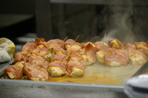 Chicken and Serrano before being Served